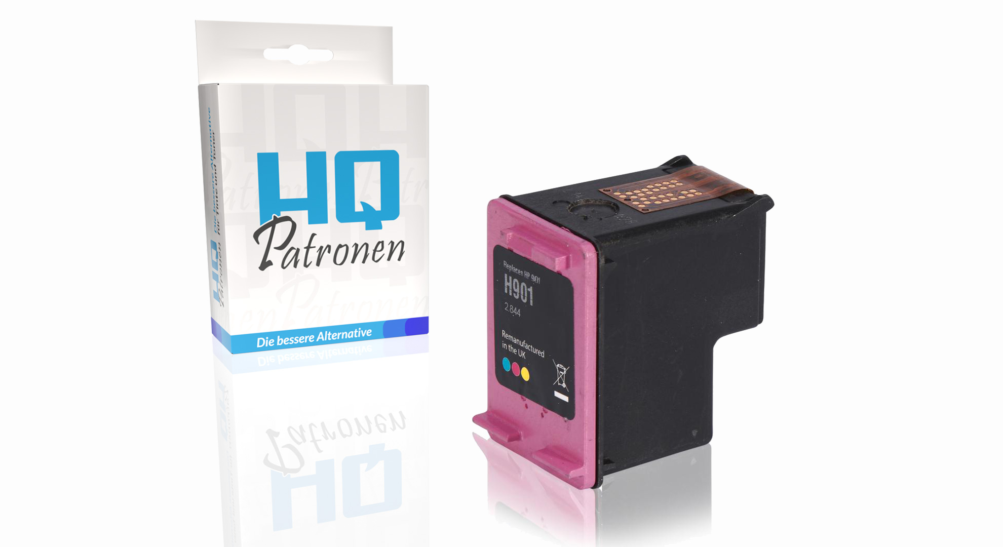 Kompatibel zu HP CC656AE / 901XL Druckkopfpatrone, color