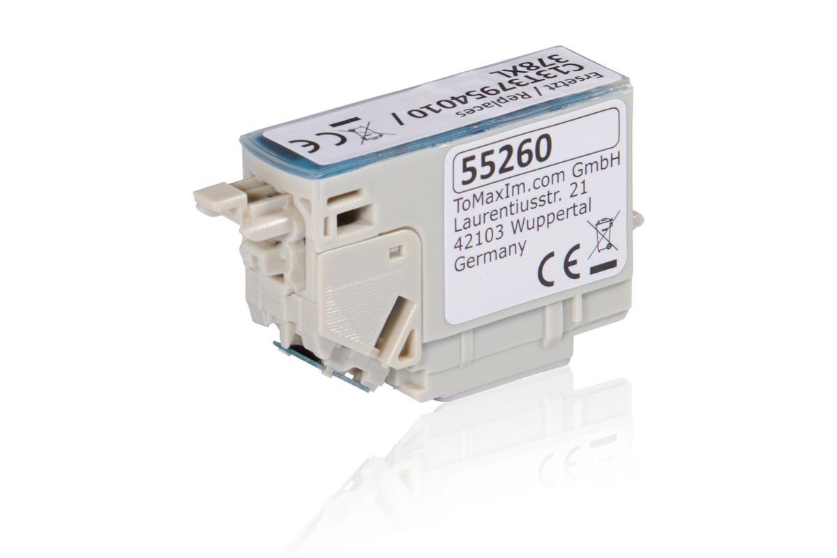 Kompatibel zu Epson C13T37954010 / 378XL Tintenpatrone, light cyan