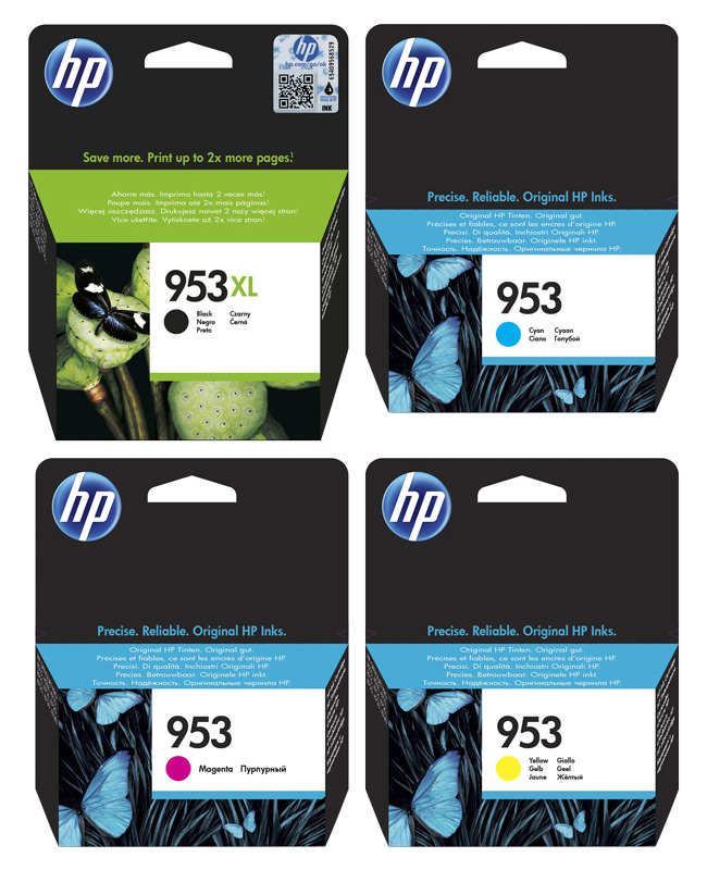 Original HP 953XL + 953 Tintenpatrone Multipack