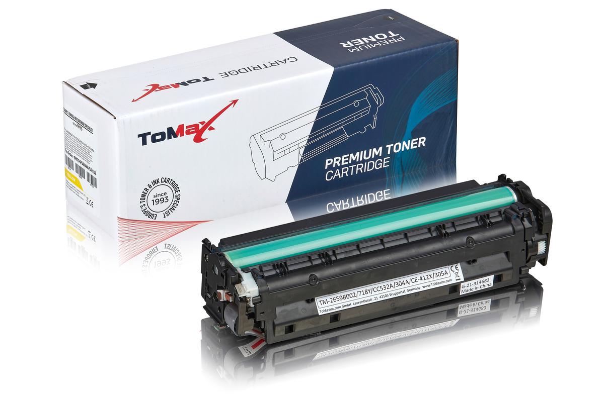 ToMax Premium ersetzt HP CC532A / 304A Toner, gelb