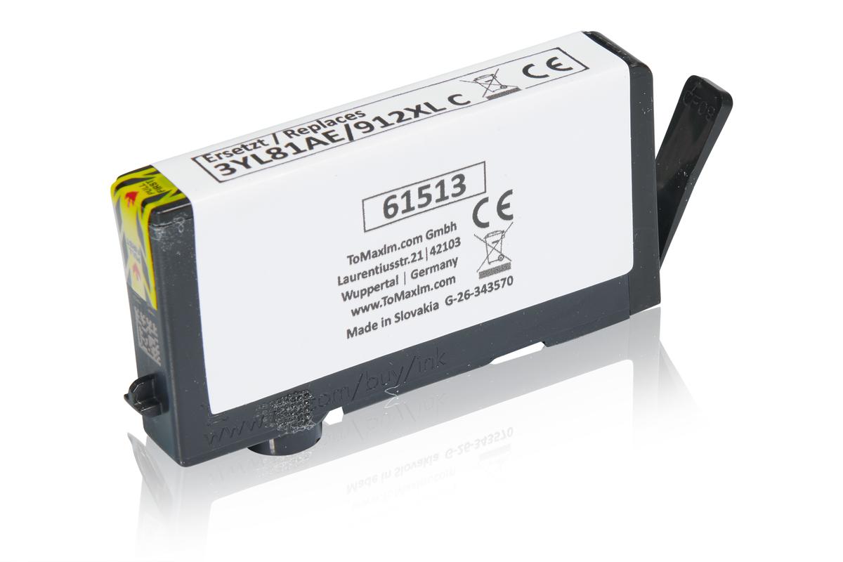 Kompatibel zu HP 3YL81AE / 912XL Tintenpatrone, cyan