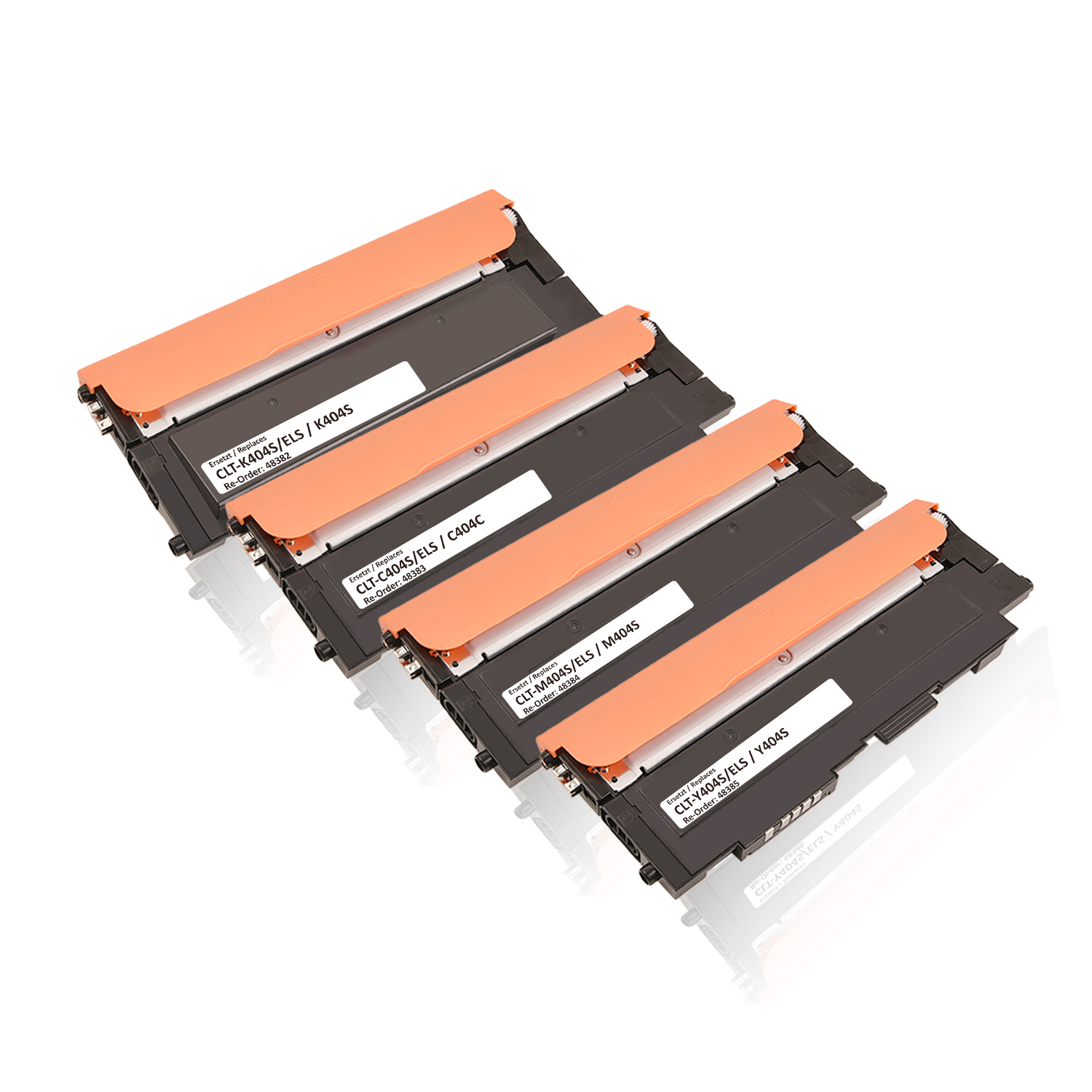Multipack kompatibel zu Samsung / HP SU100A / CLT-K404S enthält 4x Tonerkartusche