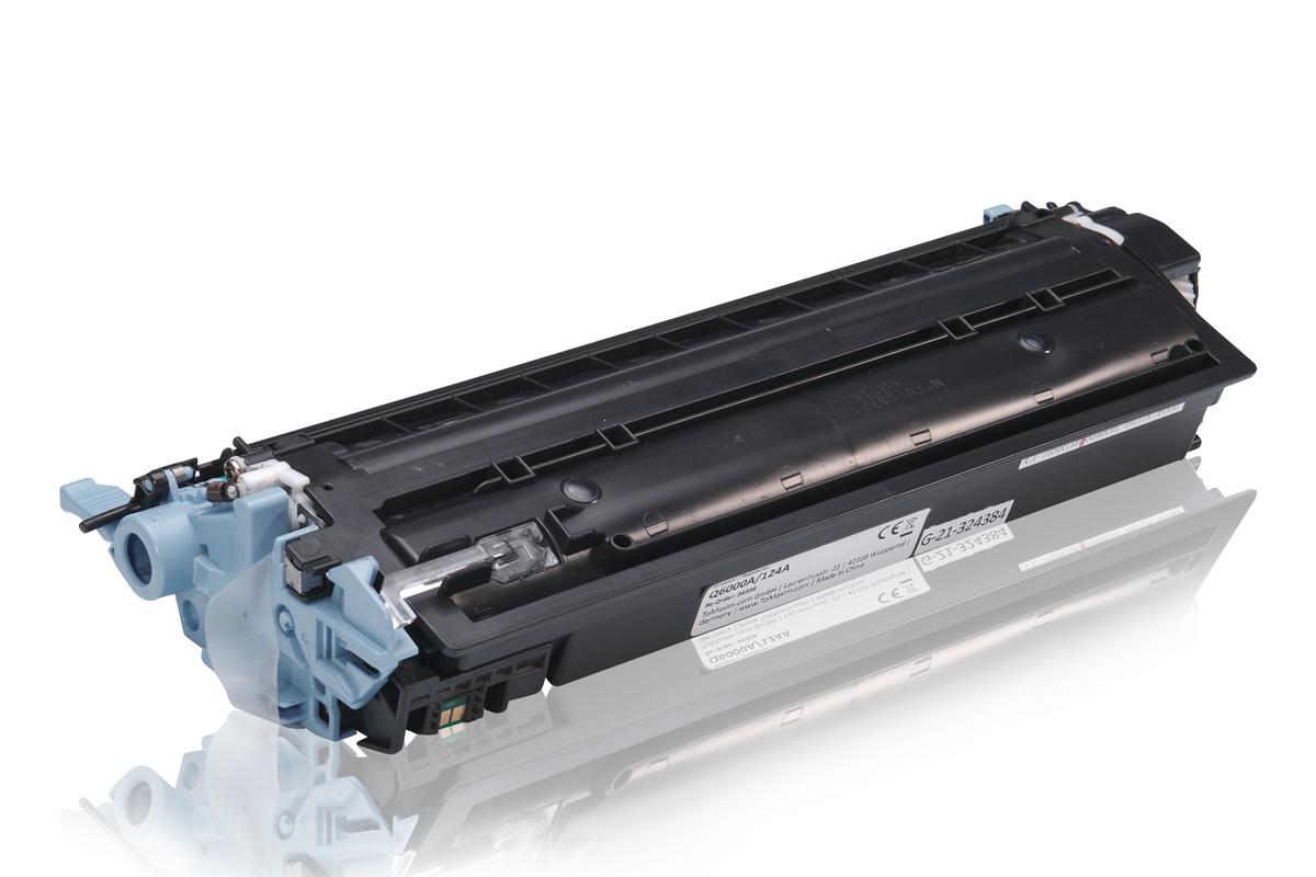 Kompatibel zu HP Q6000A / 124A Tonerkartusche, schwarz