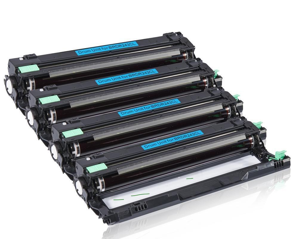 Multipack kompatibel zu Brother DR-243CL enthält 4x Bildtrommel