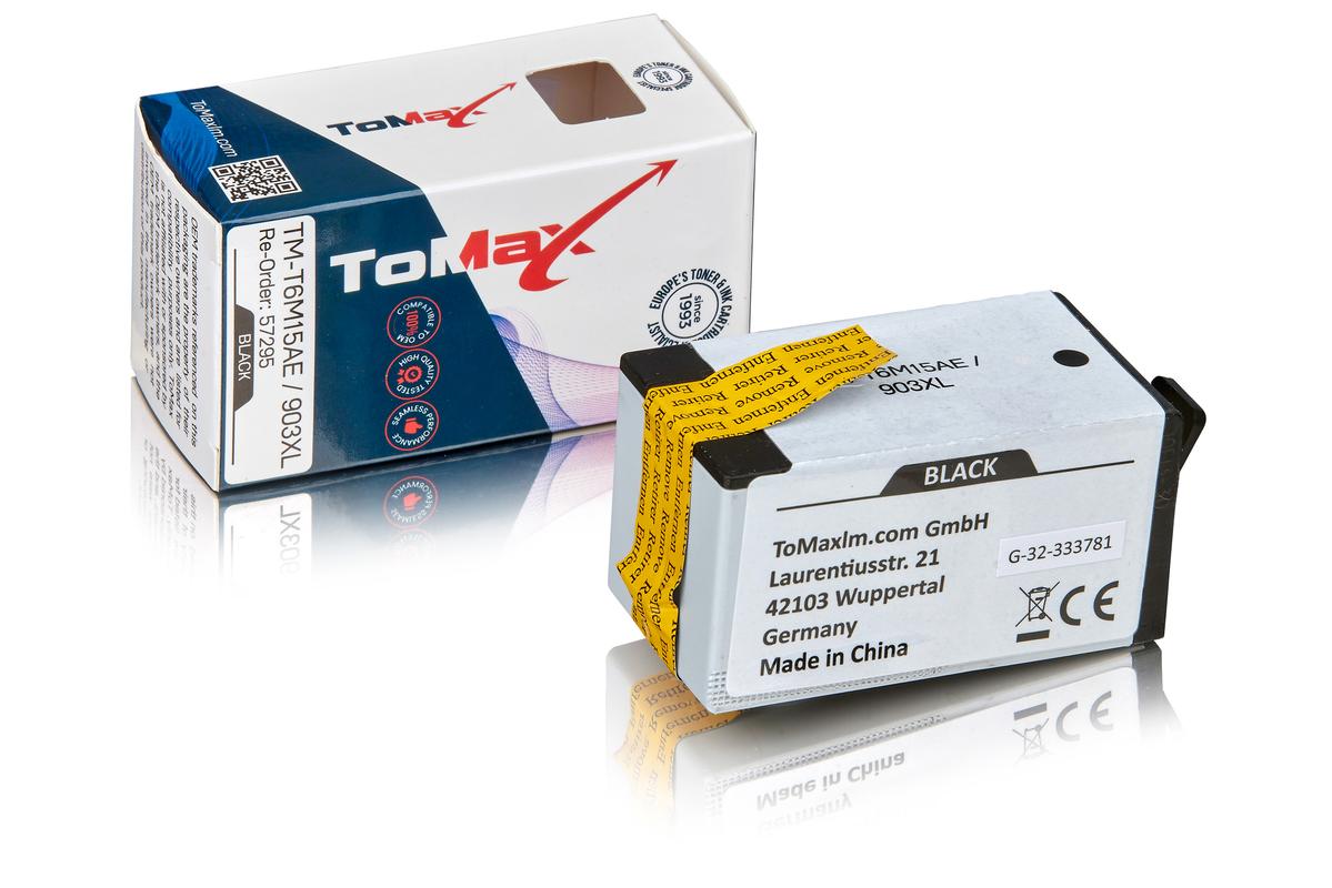 ToMax Premium ersetzt HP T6M15AE / 903XL Tintenpatrone, schwarz