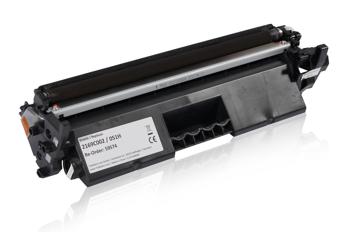 Kompatibel zu Canon 2169C002 / 051H Tonerkartusche, schwarz