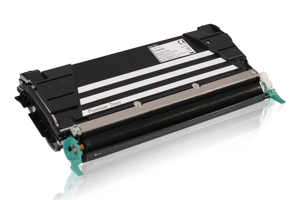 Kompatibel zu Lexmark C734A2KG Tonerkartusche, schwarz