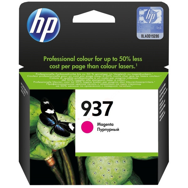 Original HP 4S6W3NE / 937 Druckkopfpatrone magenta