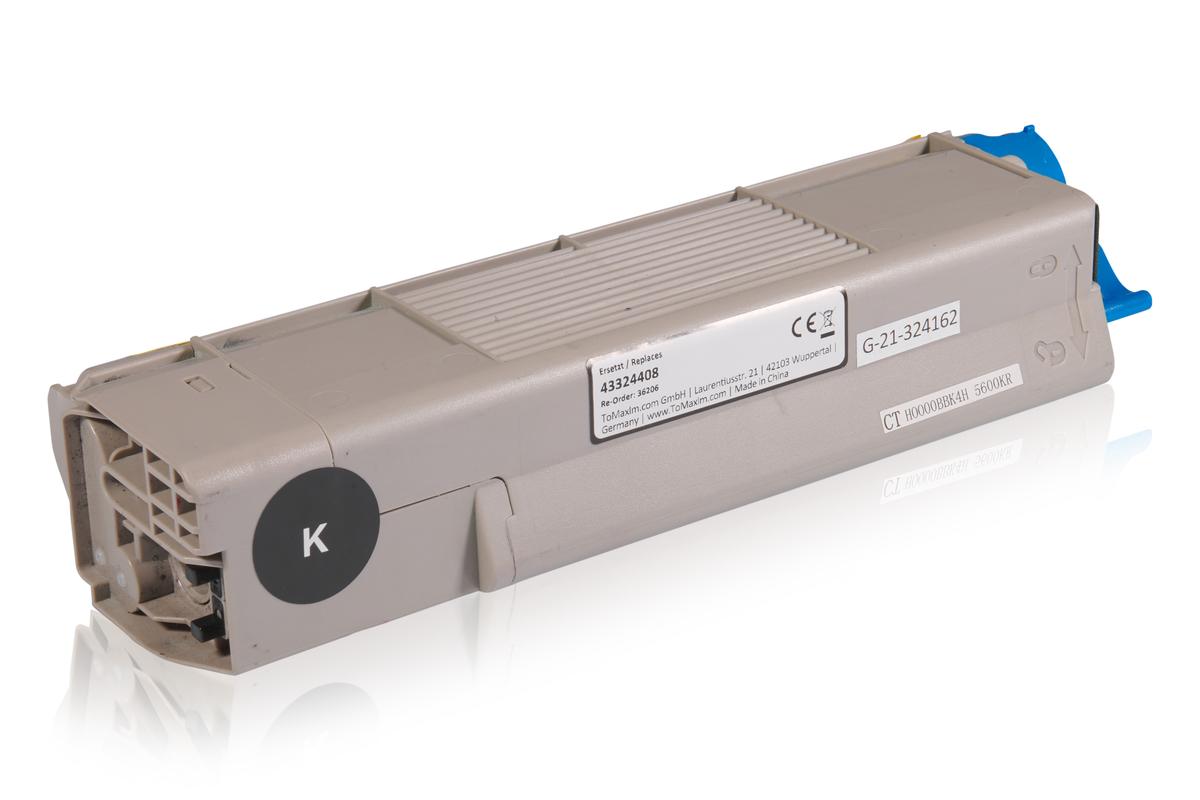 Kompatibel zu OKI 43324408 / C5600 / C5700 Tonerkartusche, schwarz