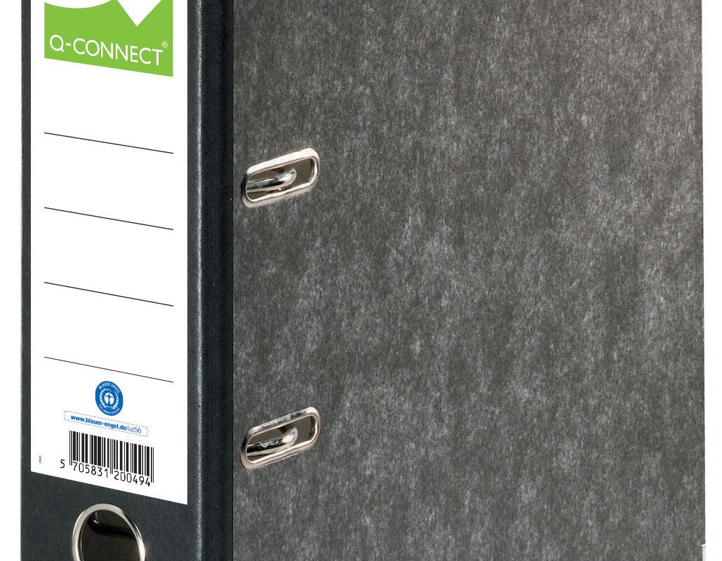 Q-CONNECT Ordner, A4, 80mm, schwarz