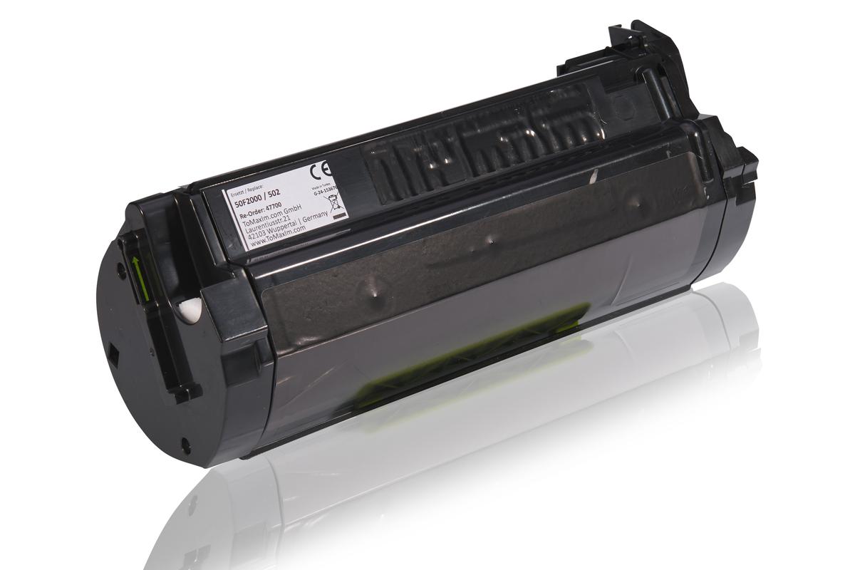 Kompatibel zu Lexmark 50F2000 / 502 Tonerkartusche, schwarz