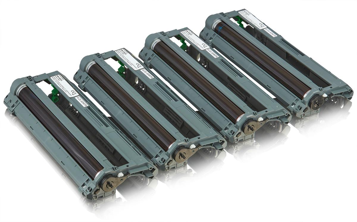 Kompatibel zu Brother DR-241CL Trommel Kit, enthält 4x Bildtrommel