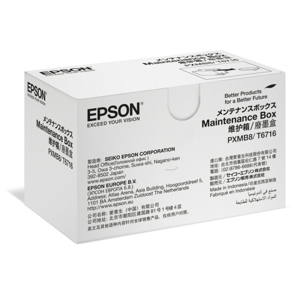 Original Epson C13T671600 / T6716 Resttintenbehälter / Wartungsbox