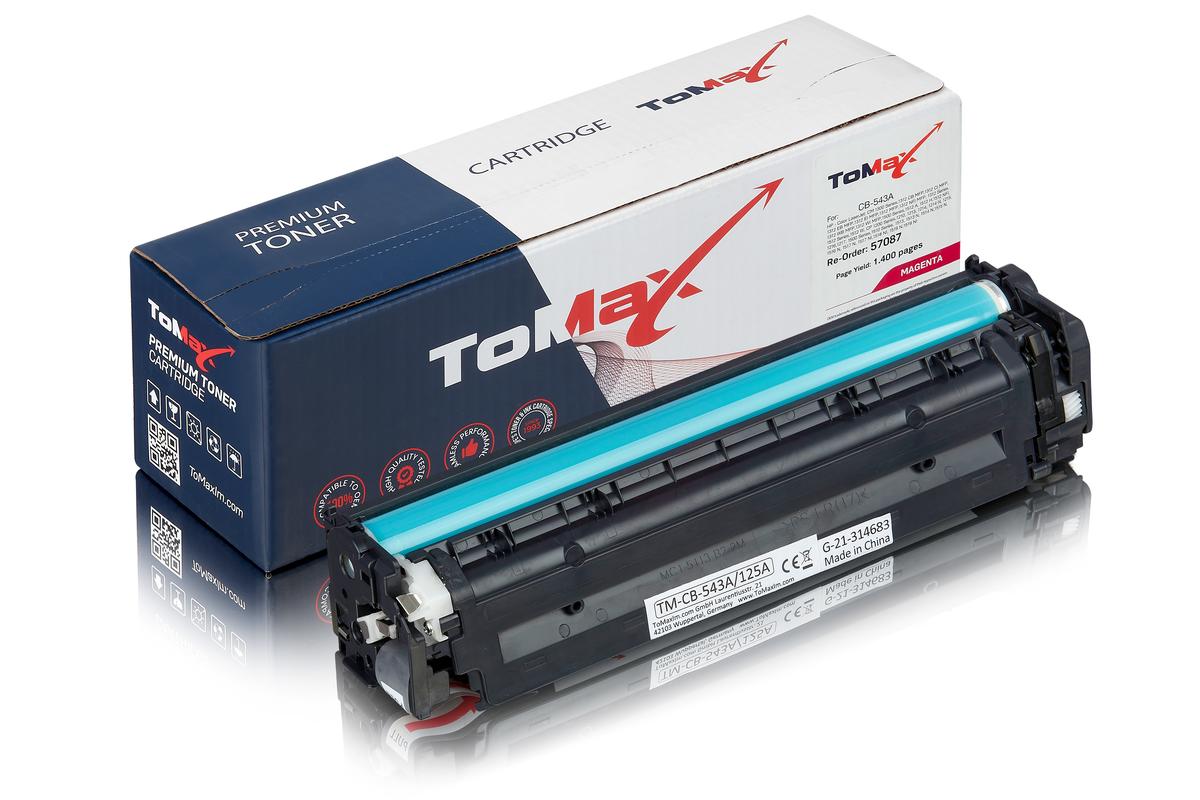 ToMax Premium ersetzt HP CB543A / 125A Toner, magenta