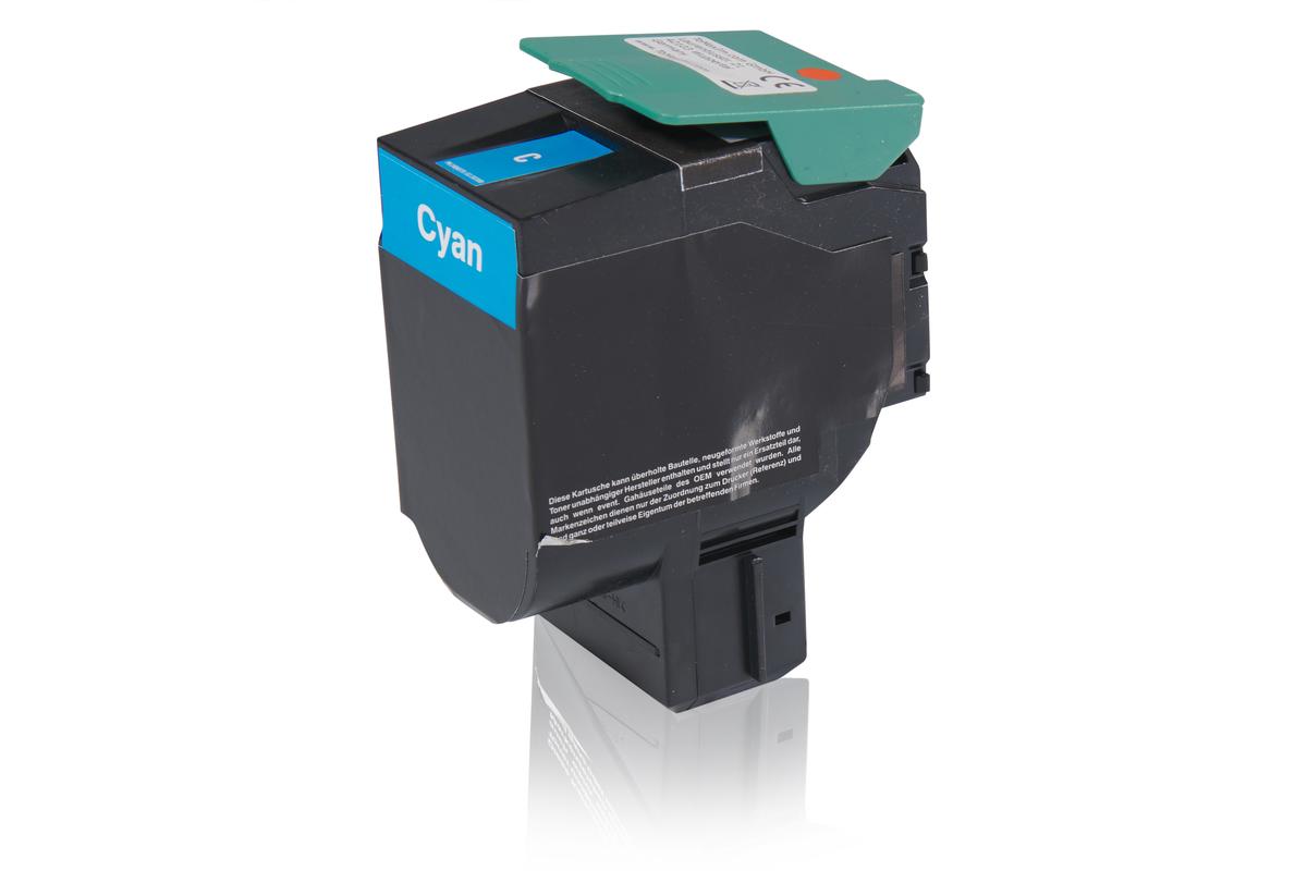 Kompatibel zu Lexmark C544X1CG Tonerkartusche, cyan