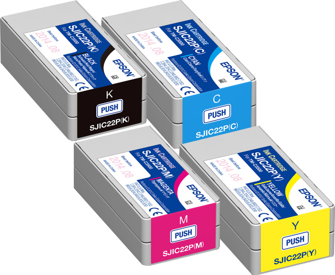 Original Epson SJIC22P Tinte Multipack