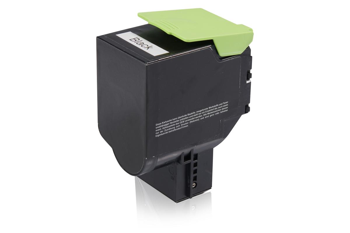 Kompatibel zu Lexmark C2320K0 Tonerkartusche, schwarz