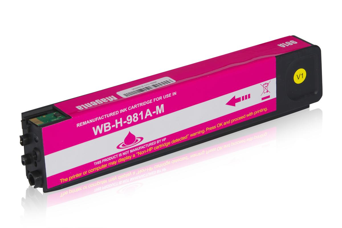 Kompatibel zu HP J3M69A / 981A Tintenpatrone, magenta