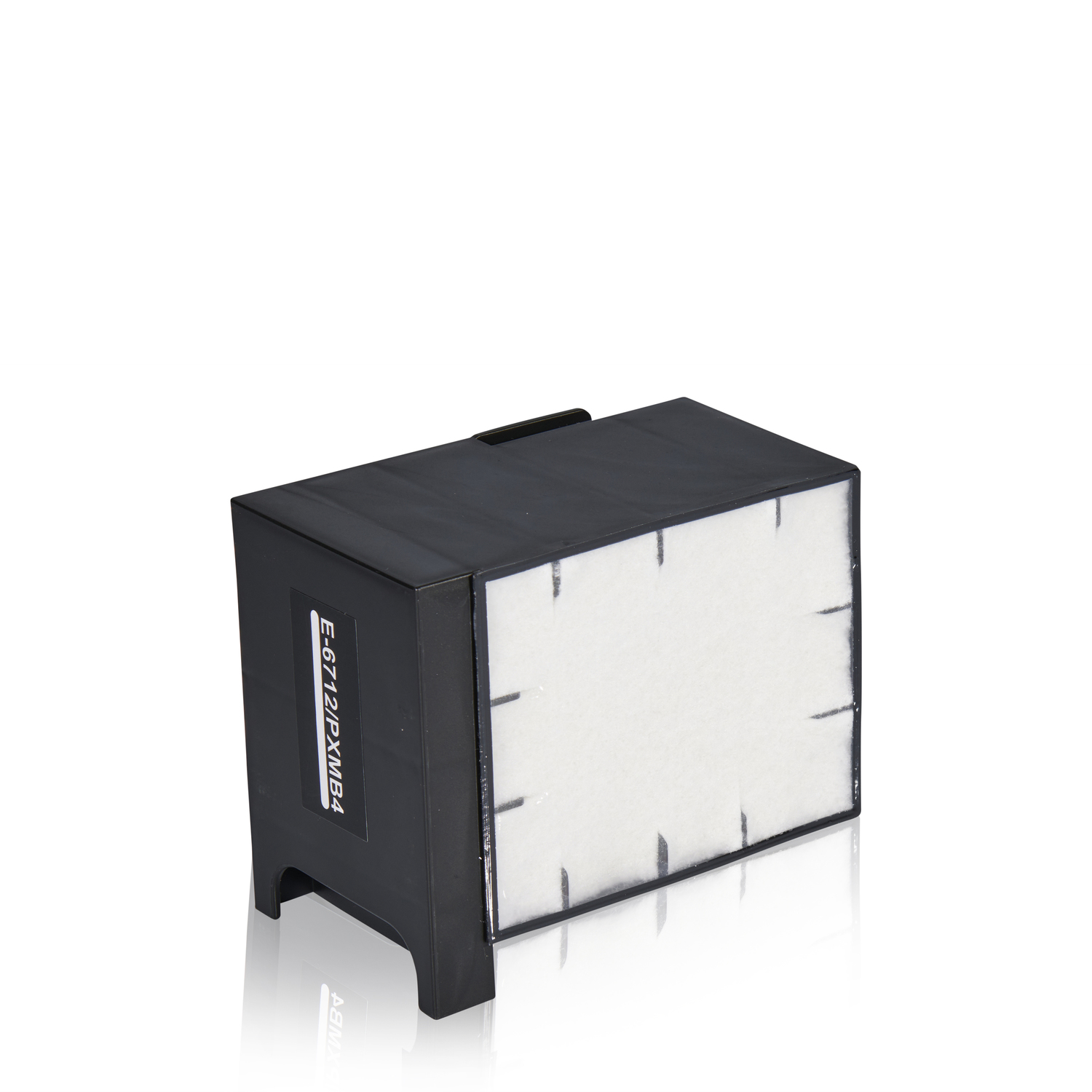 Kompatibel zu Epson C13T671200 / T6712 Resttintenbehälter / Wartungsbox, farblos