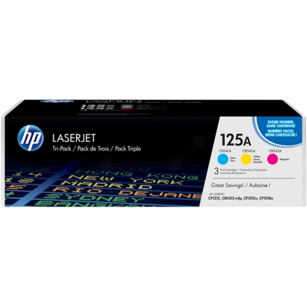 Original HP CF373AM / 125A Toner Multipack