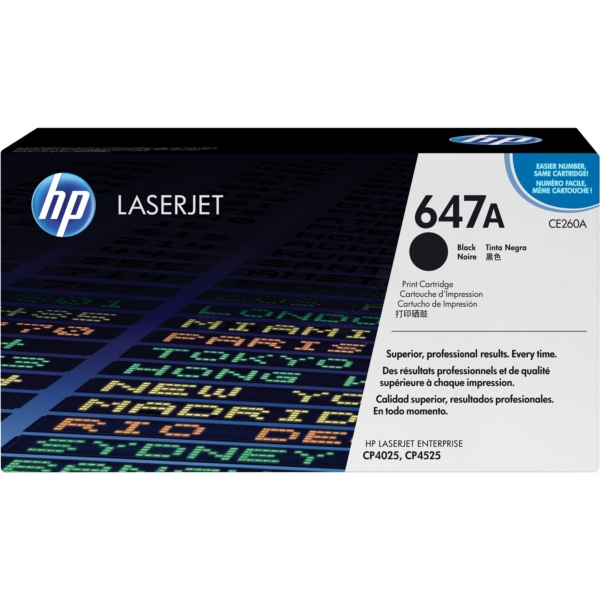 Original HP CE260A / 647A Toner schwarz