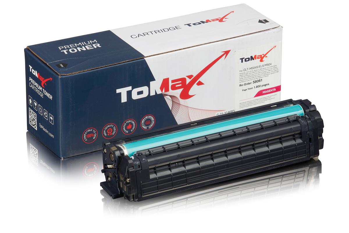 ToMax Premium ersetzt Samsung / HP CLT-M504S/ELS / M504S Toner Magenta