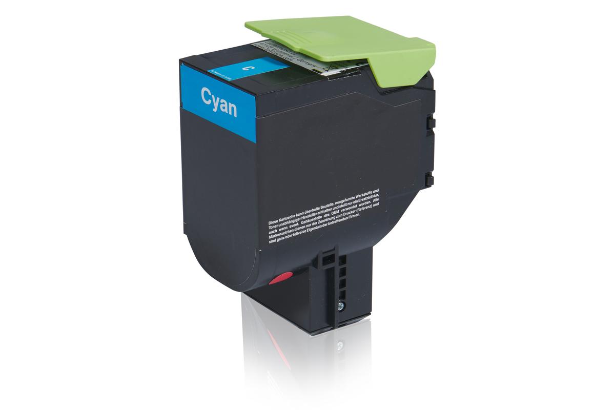 Kompatibel zu Lexmark 70C20C0 / 702C Tonerkartusche, cyan
