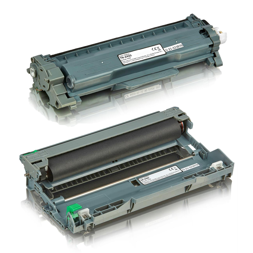 Sparset ersetzt Brother TN-2420 enthält 1x Bildtrommel / 1x Tonerkartusche
