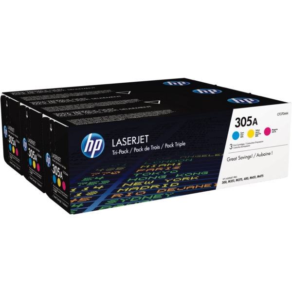 Original HP CF370AM / 305A Toner Multipack