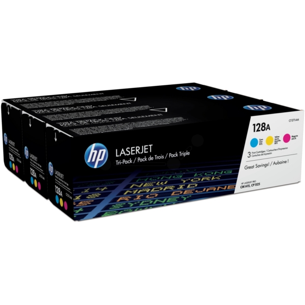 Original HP CF371AM / 128A Toner Multipack
