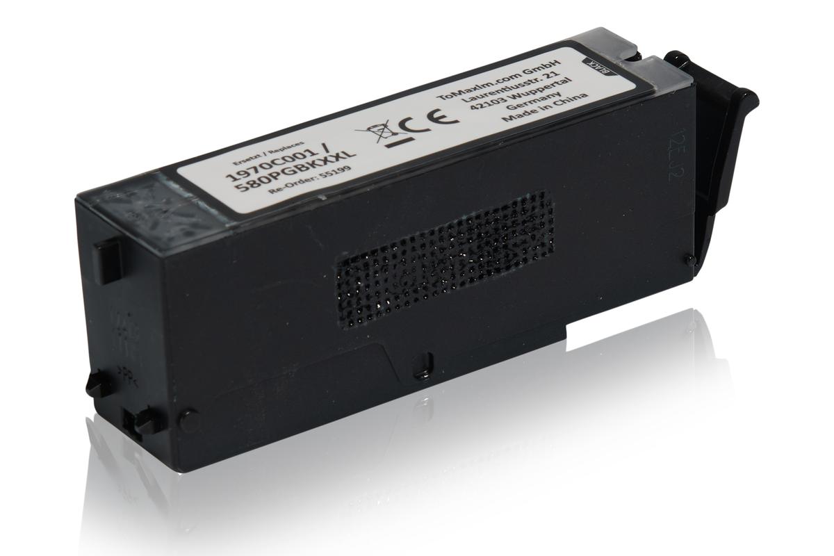 Kompatibel zu Canon 1970C001 / PGI-580PGBKXXL Tintenpatrone, Pigment schwarz