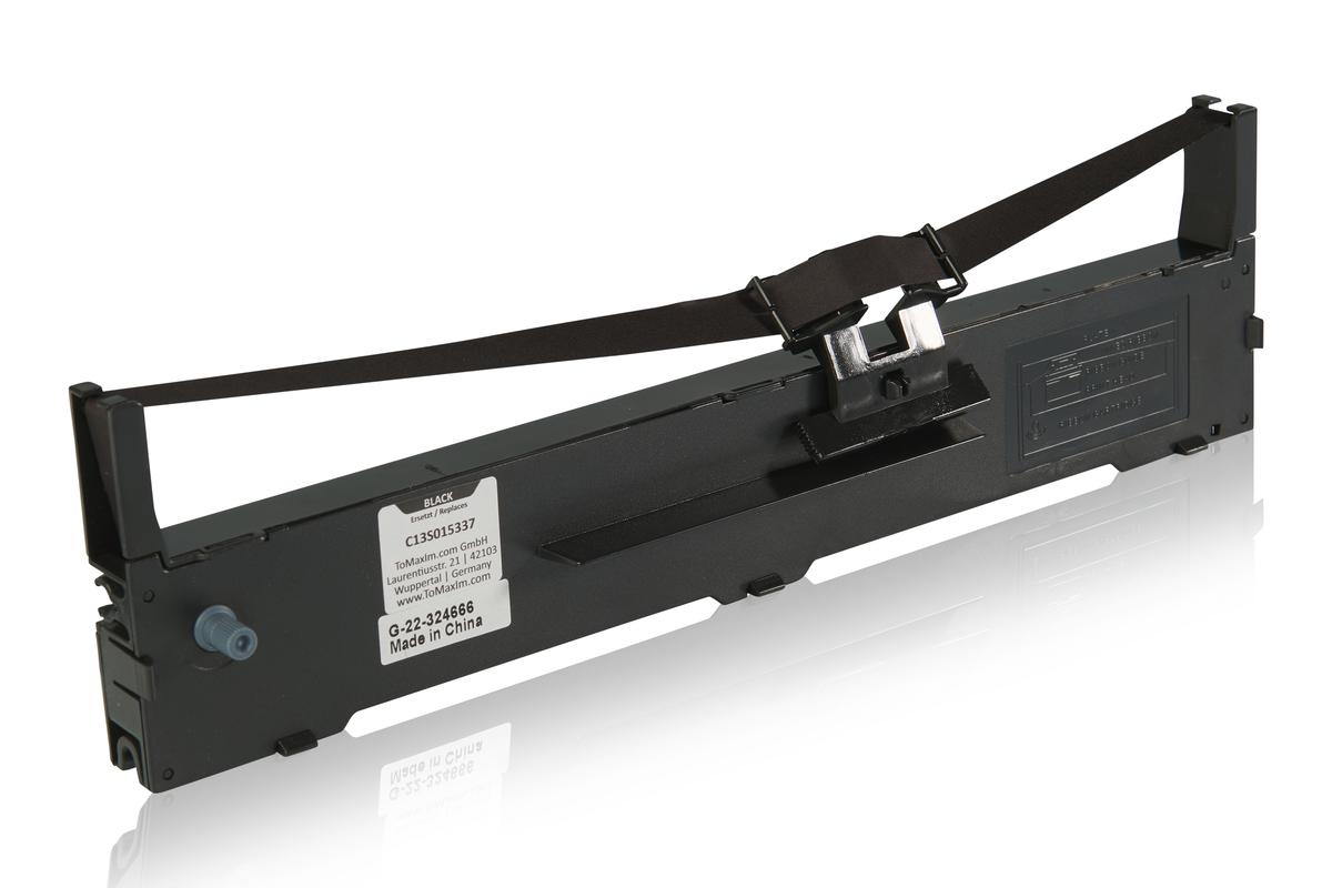 Kompatibel zu Epson C13S015337 Farbband, schwarz