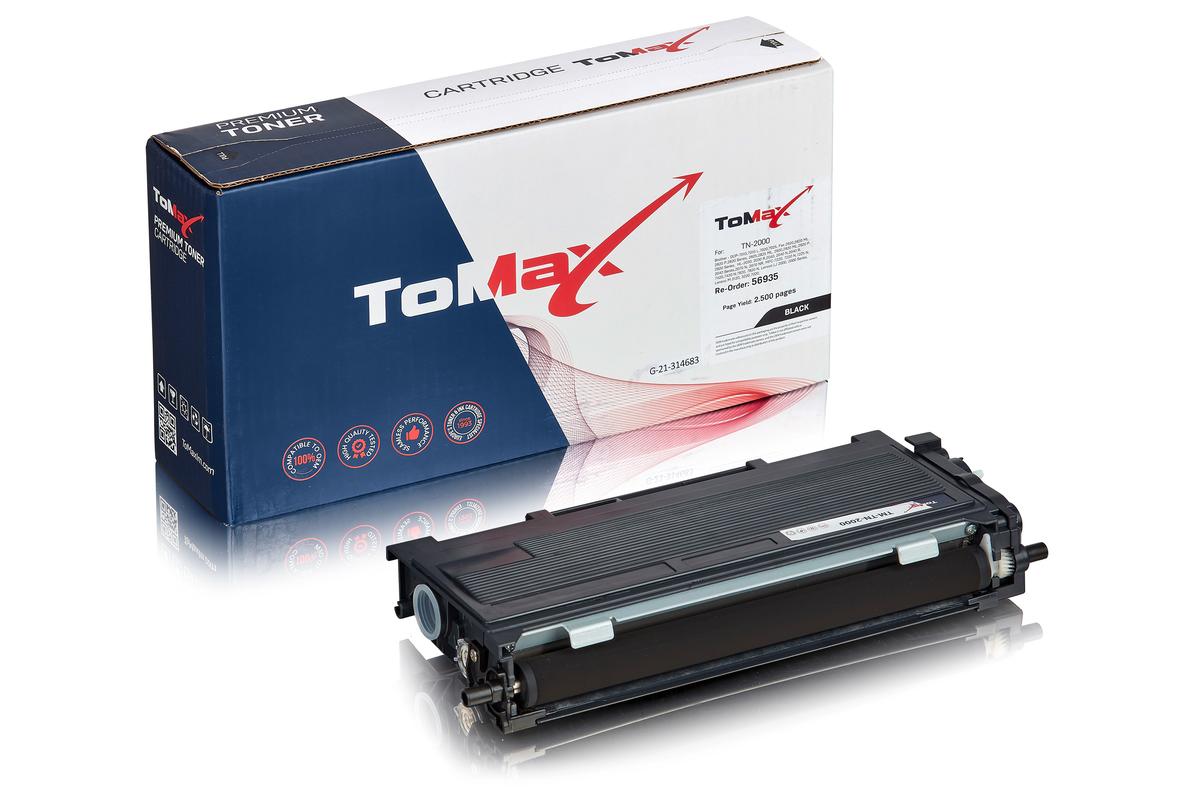 ToMax Premium ersetzt Brother TN-2000 Toner, schwarz
