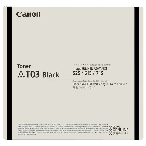Original Canon 2725C001 / T03 Toner schwarz