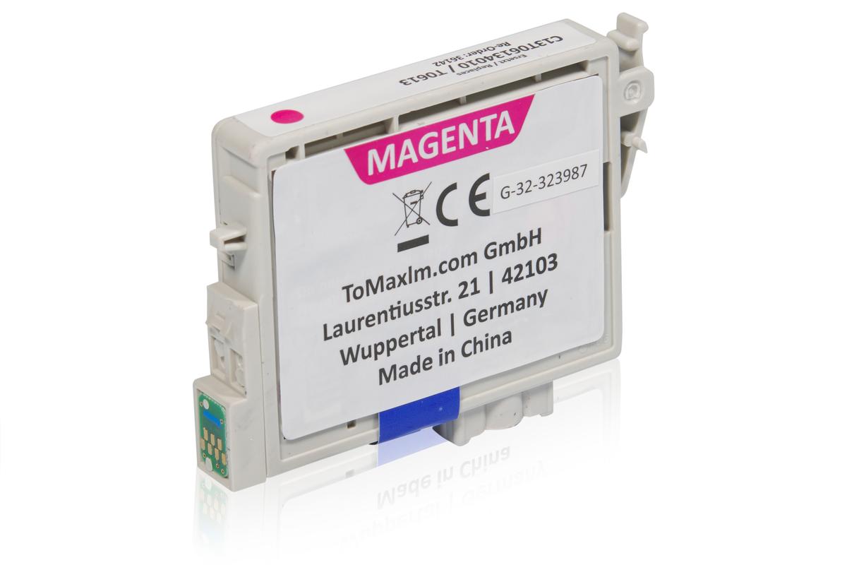 Kompatibel zu Epson C13T06134010 / T0613 XL Tintenpatrone, magenta