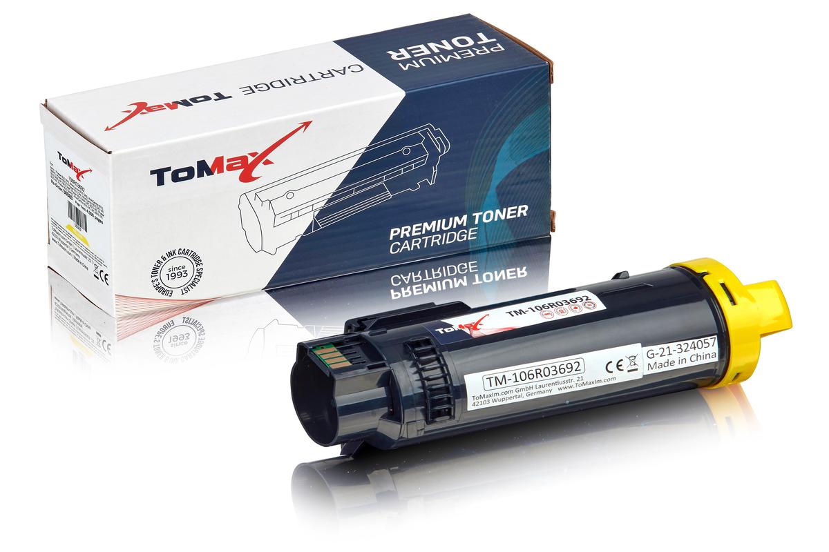 ToMax Premium ersetzt Xerox 106R03692 Toner, gelb