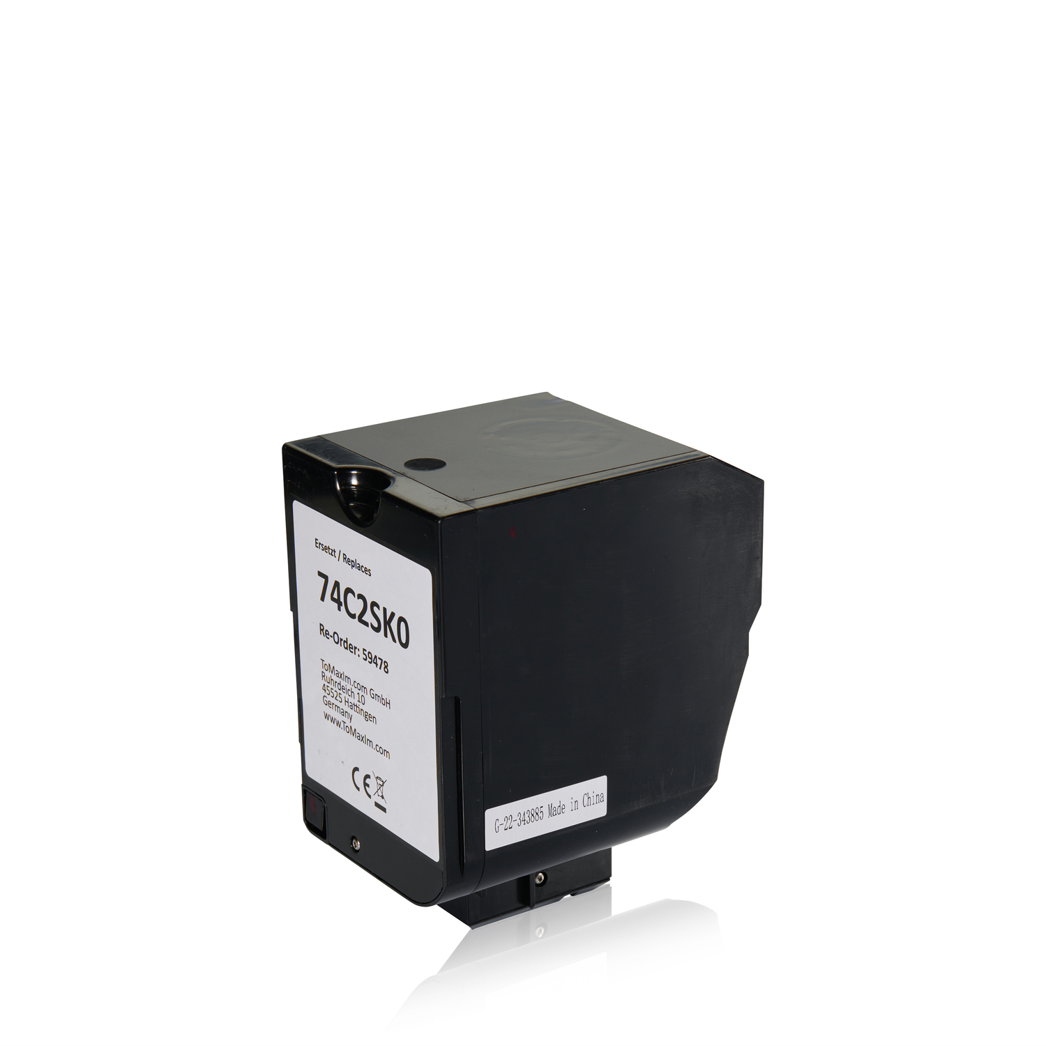 Kompatibel zu Lexmark 74C2SK0 Tonerkartusche, schwarz