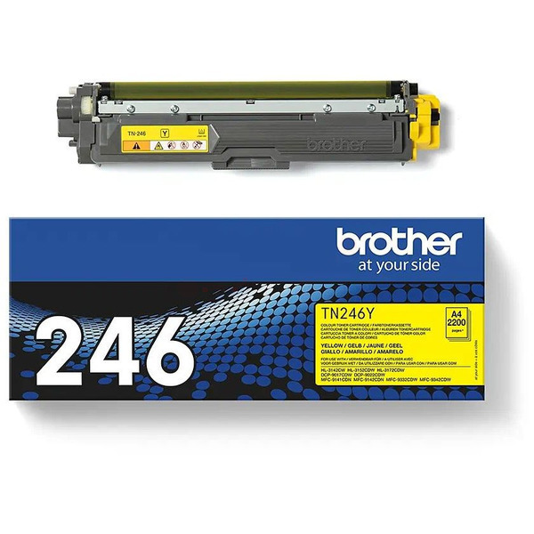 Original Brother TN246Y Toner gelb