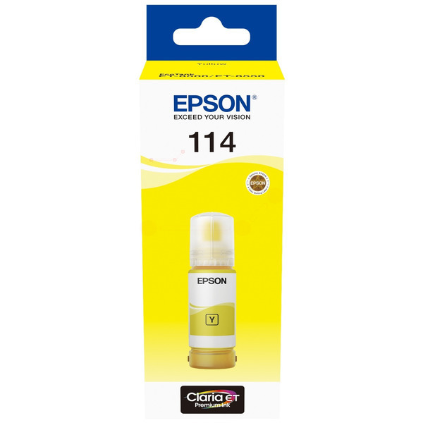 Kompatibel zu Epson C13T07B440 / 114 Tintenflasche, gelb
