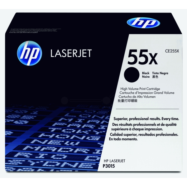 Original HP CE255X / 55X Toner schwarz