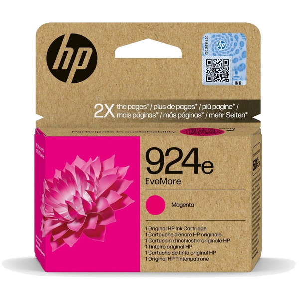 Original HP 4K0U8NE / 924E Tintenpatrone magenta